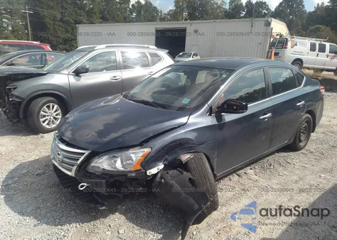 2014 Nissan Sentra Sv из США, поврежденный, VIN 3N1AB7AP2EL694934